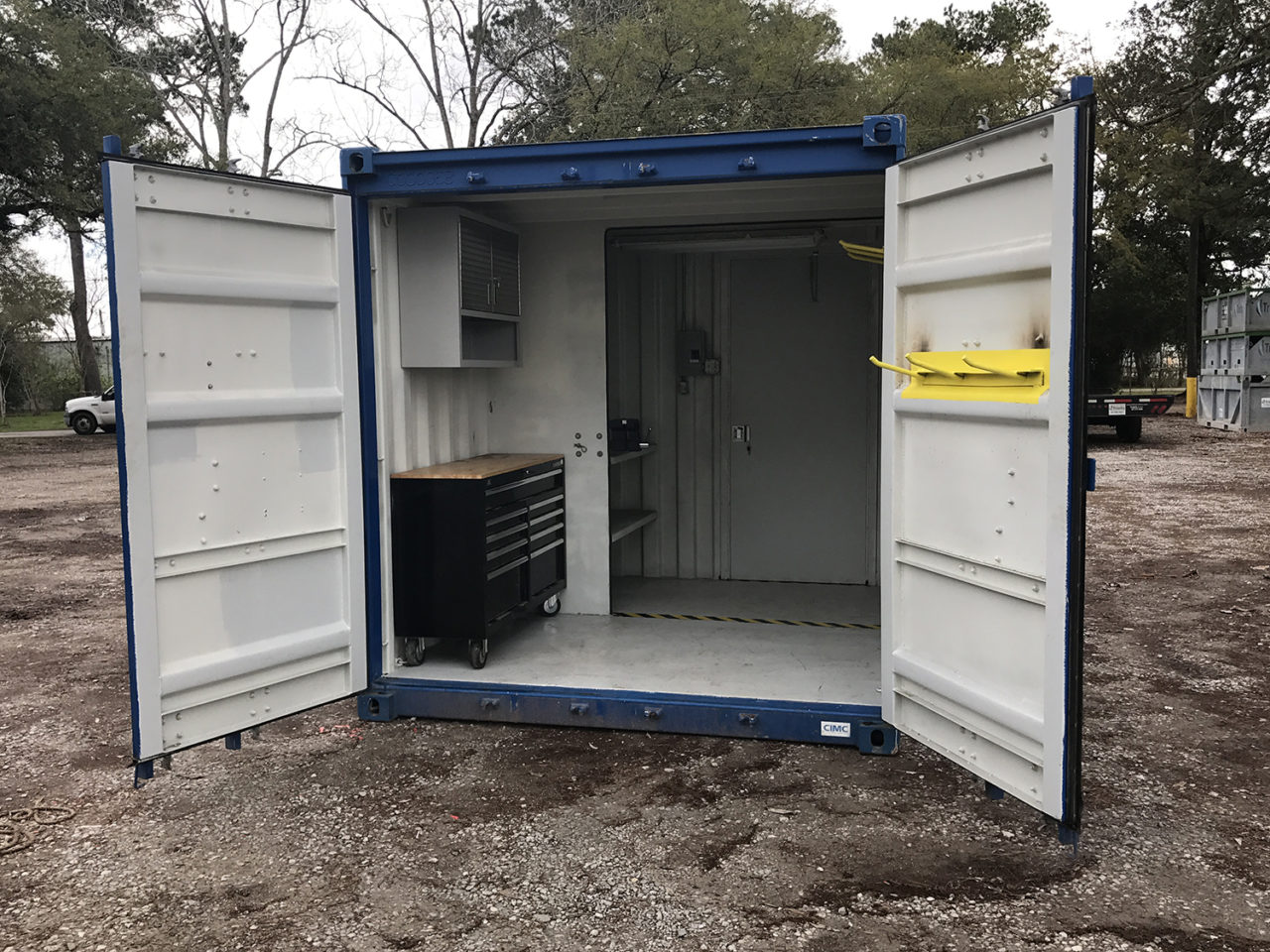 8×10 A/C Paint Locker Trinity Rental Services