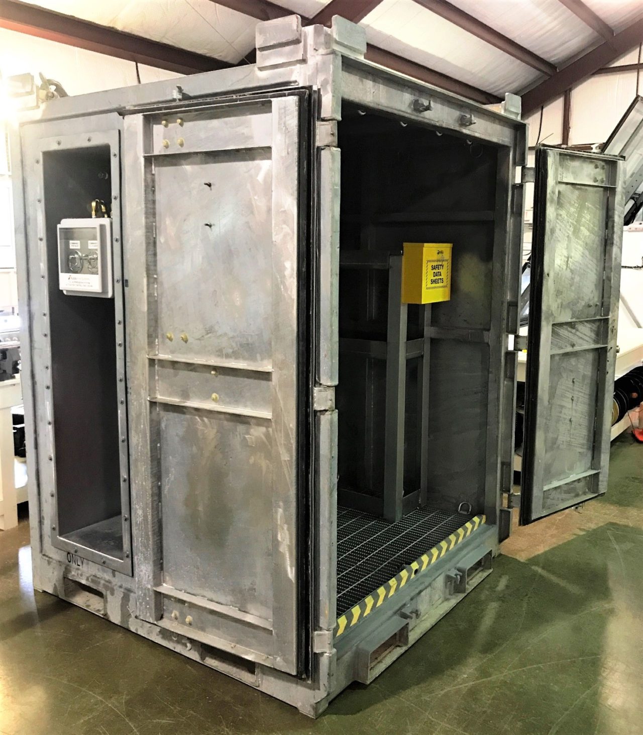 6x6x8 Mini Paint Locker Trinity Rental Services