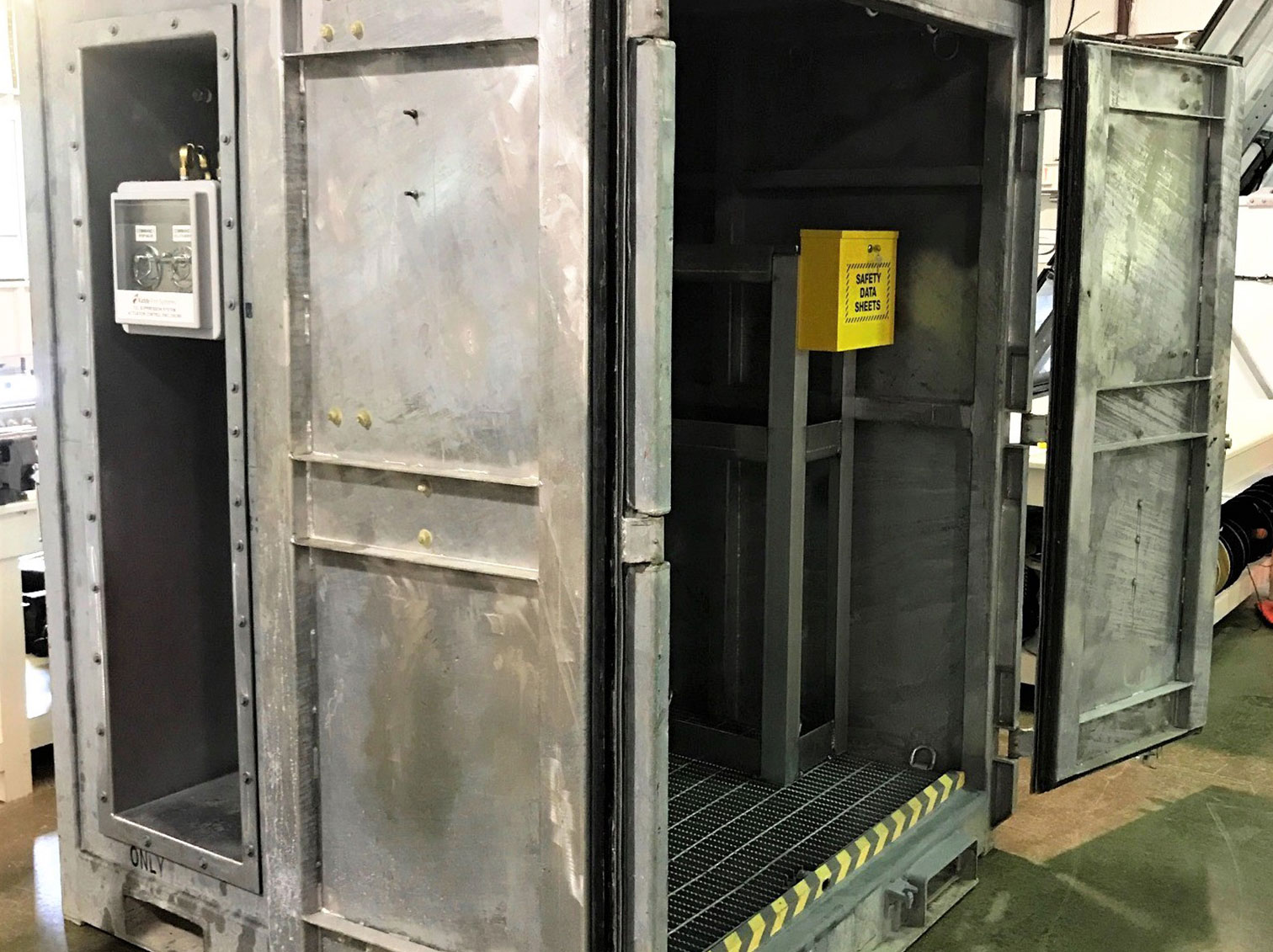 6x6x8 Mini Paint Locker Trinity Rental Services