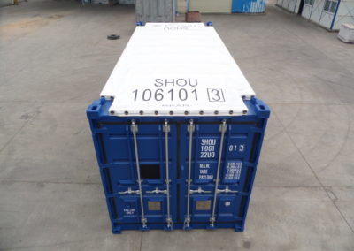 8×20 Tarp Top Container